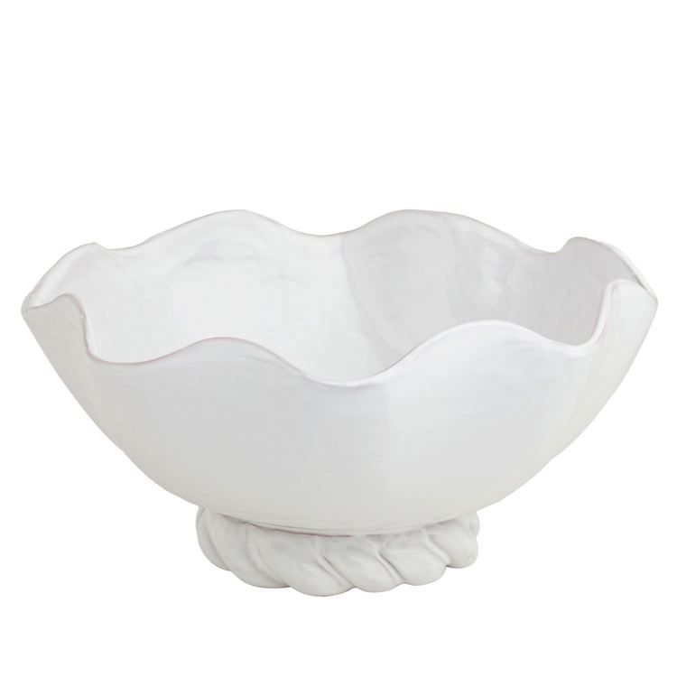 Twisted Base Ruffle Bowl