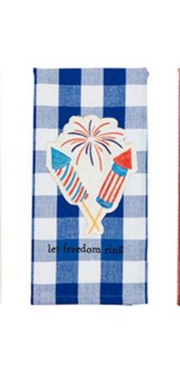 Popsicle Patch Americana Towel