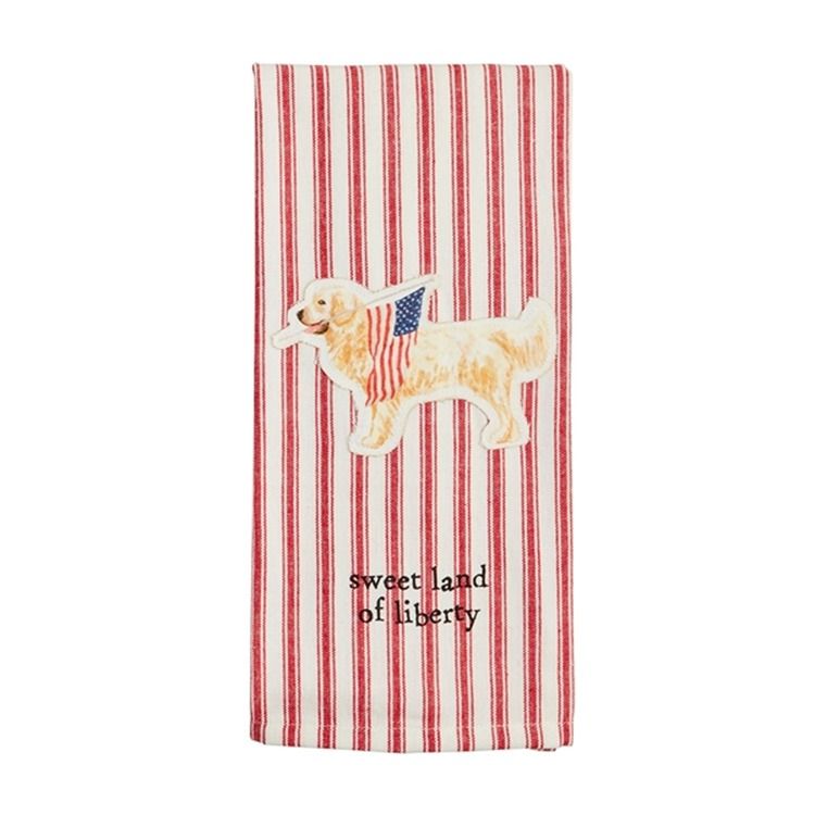 Dog Patch Americana Towel