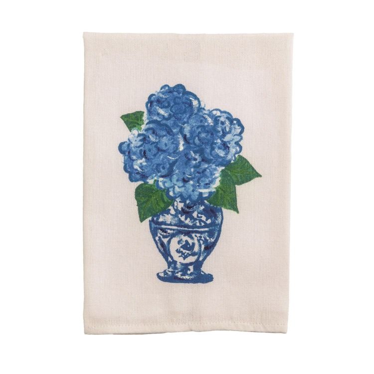 Hydrangea Topiary Towel