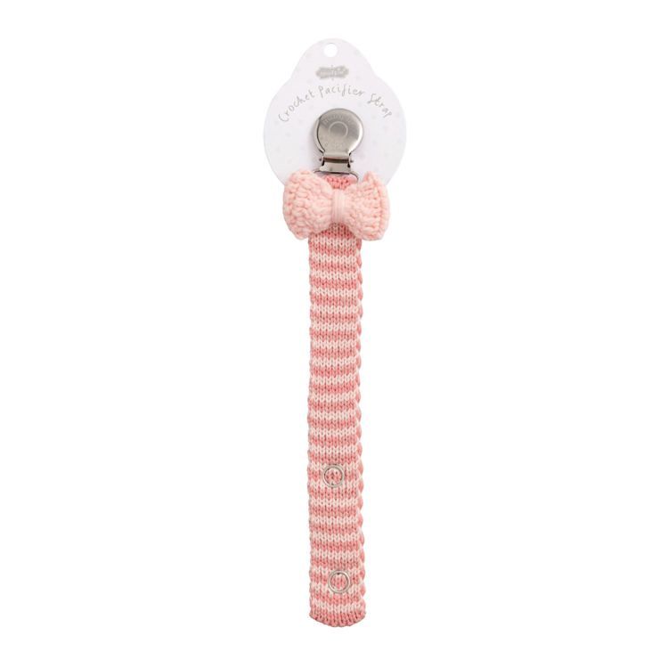 Light Pink Bow Crochet Pacy Strap