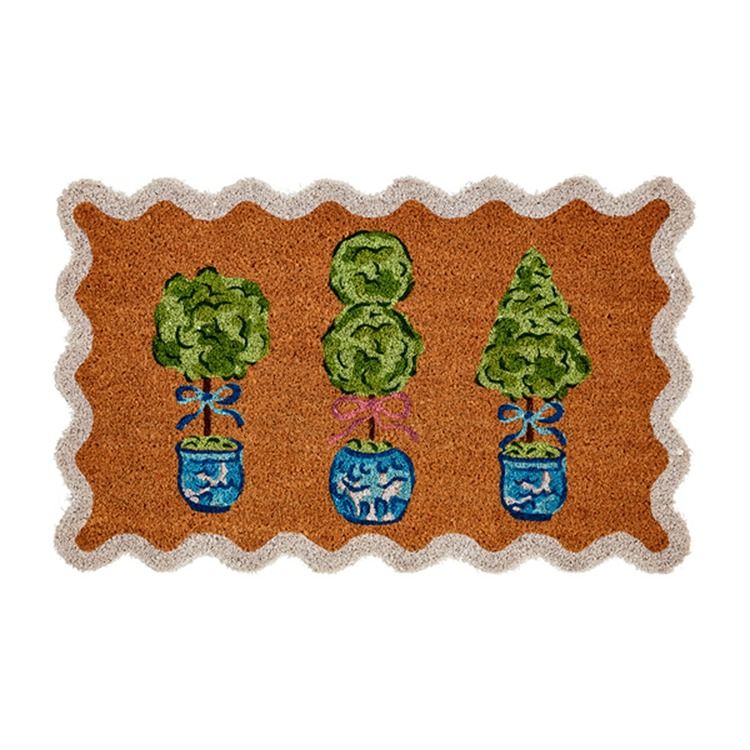 Topiary Door Mat