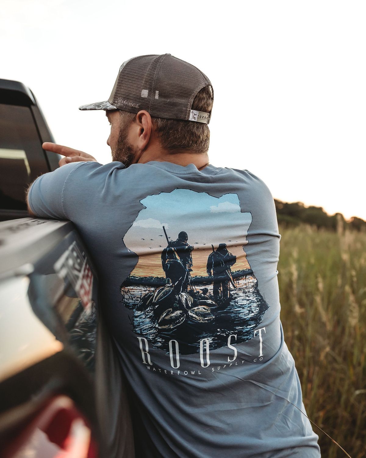 Roost Morning Shift-Saltwater