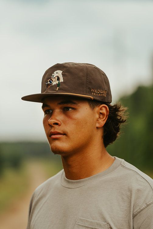 Wildgame Lab w Duck Perf Rope Hat-Brown