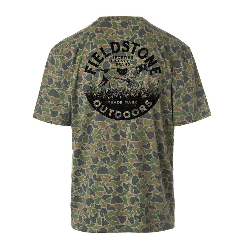 Youth Backwoods Camo Pointer Tee