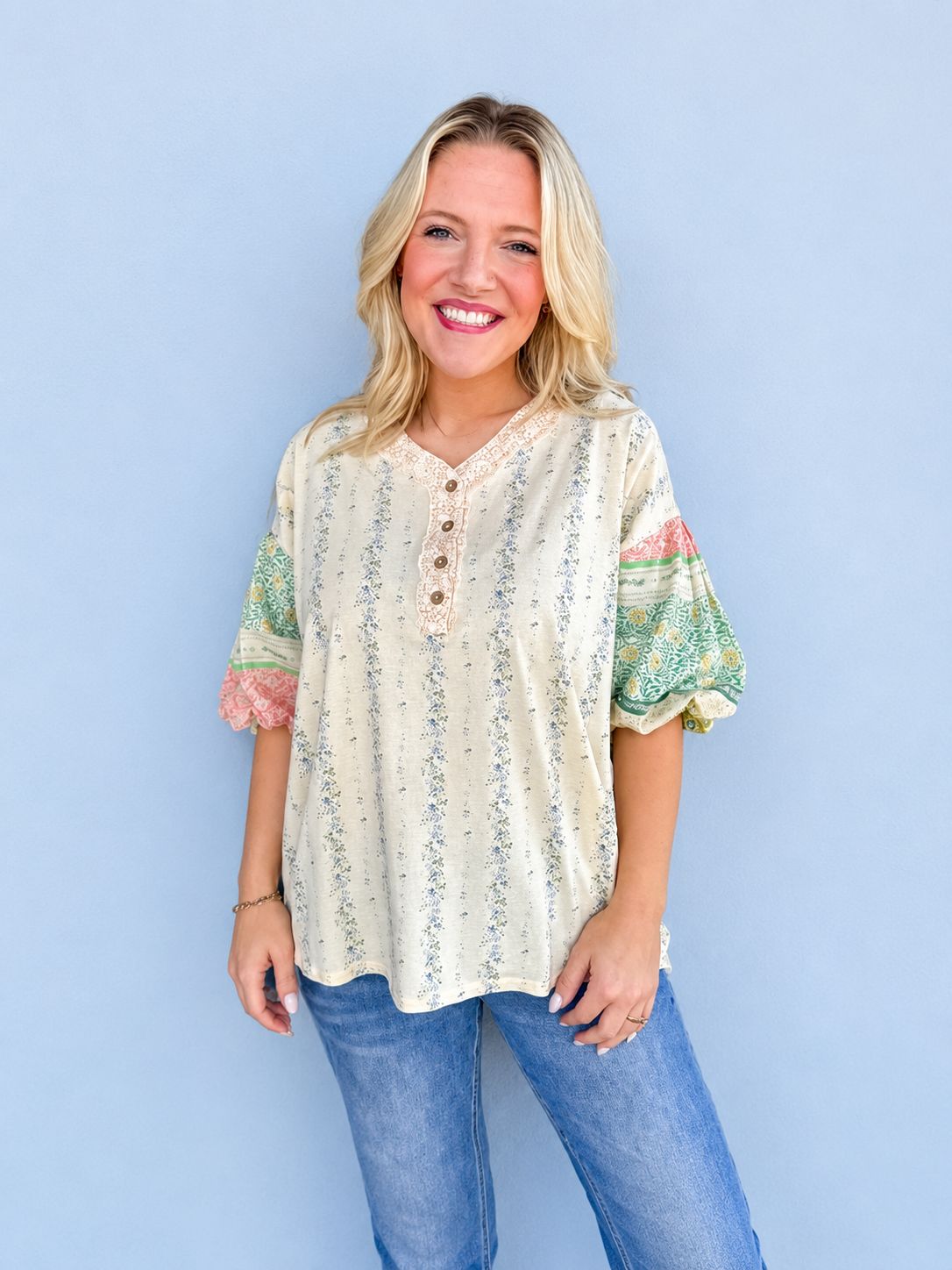 CH Sweet Caroline Floral Top