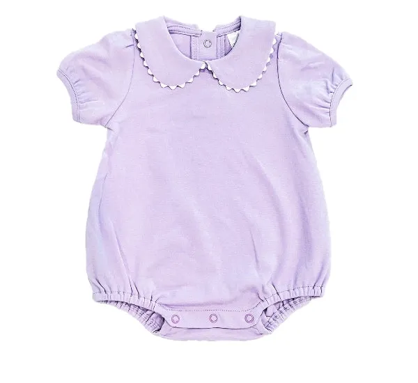 CH Scalloped Collared Bubble-Purple