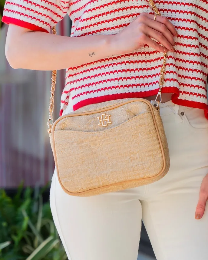 Fiona Crossbody-Natural Lattice
