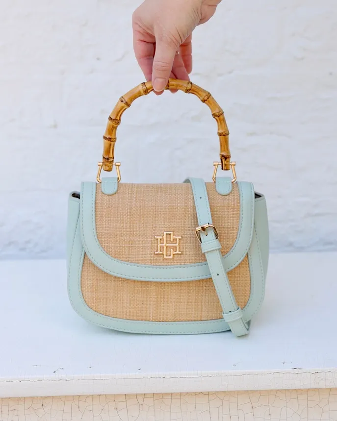 Jessica Handbag-Natural Mint