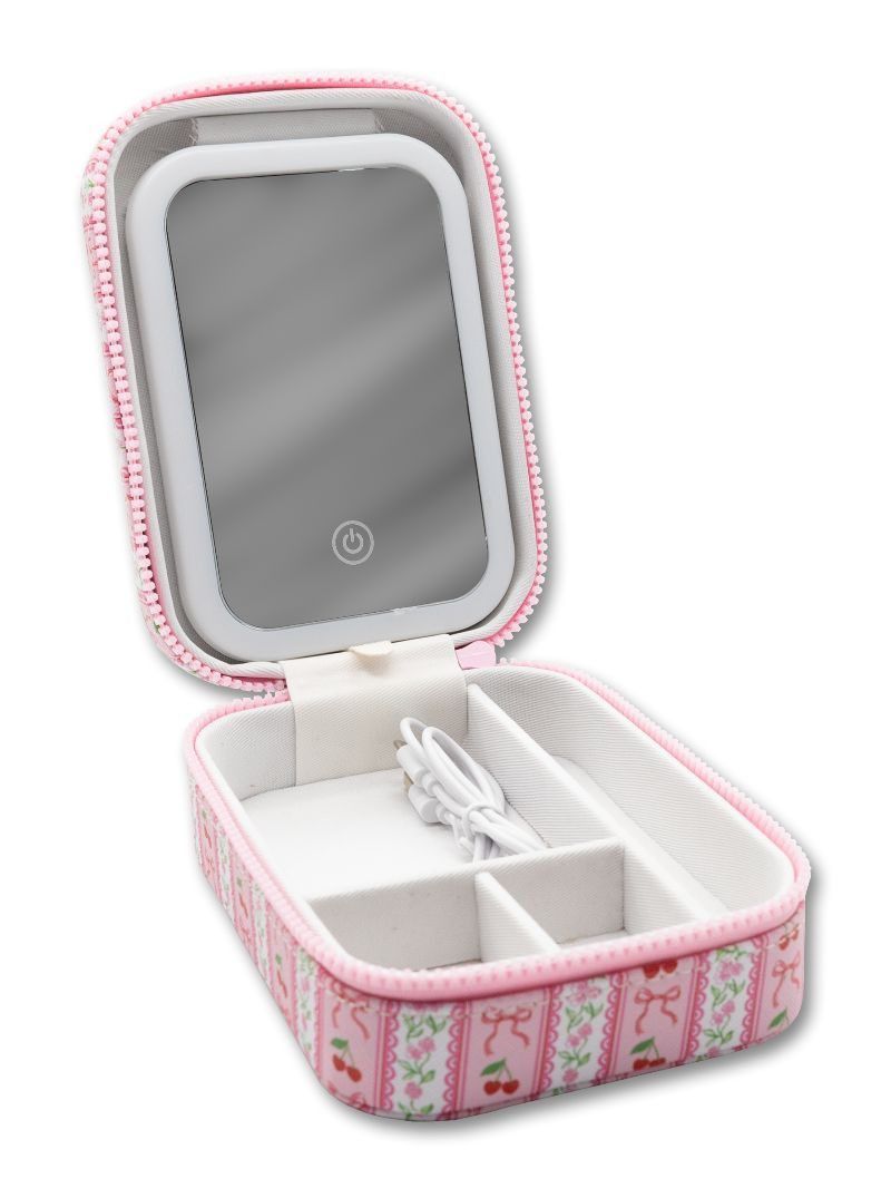 VG Jewelry Box W/Mirror-Cherry