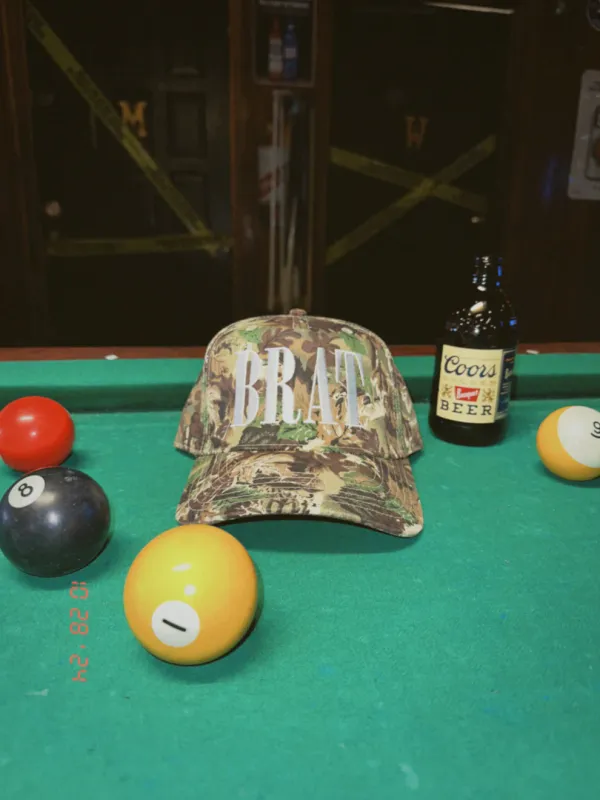 Brat Camo Hat