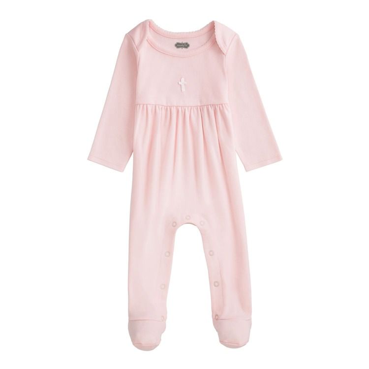 Pink Crochet Cross Sleeper