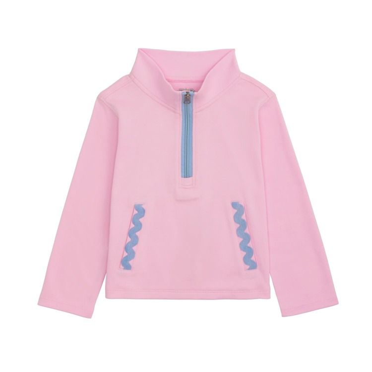 Pink Ric Rac Quarter Zip