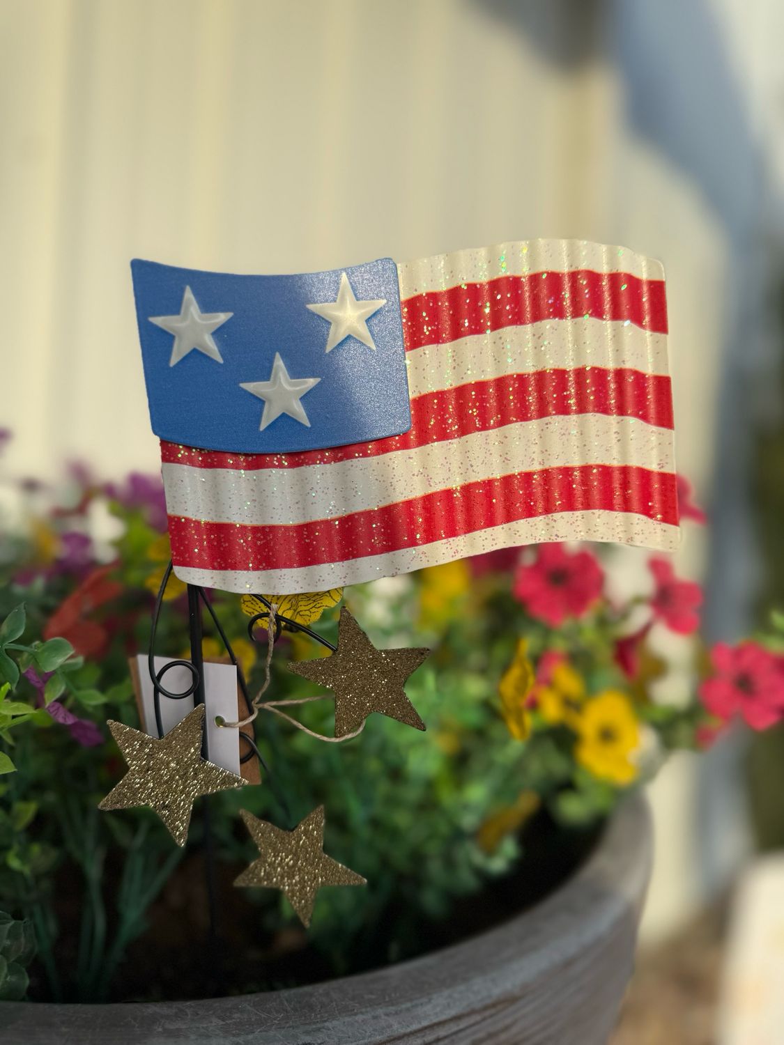 America Flag Plant Stake