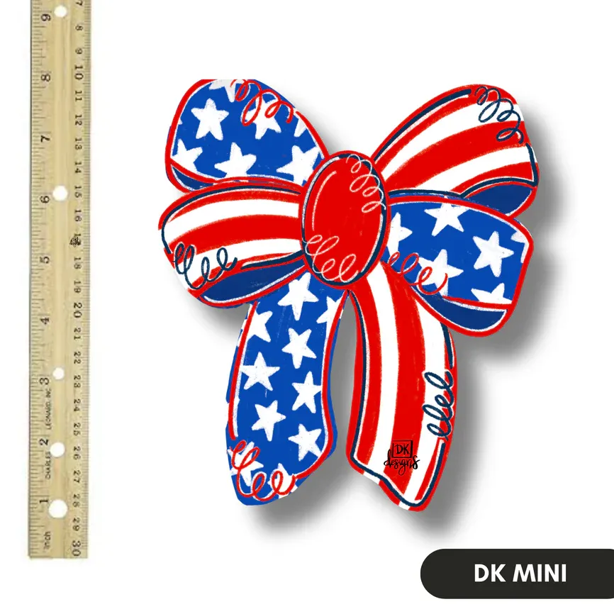 Patriotic Bow Mini