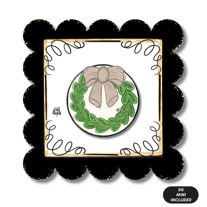 Mini Frame Black &amp; Gold