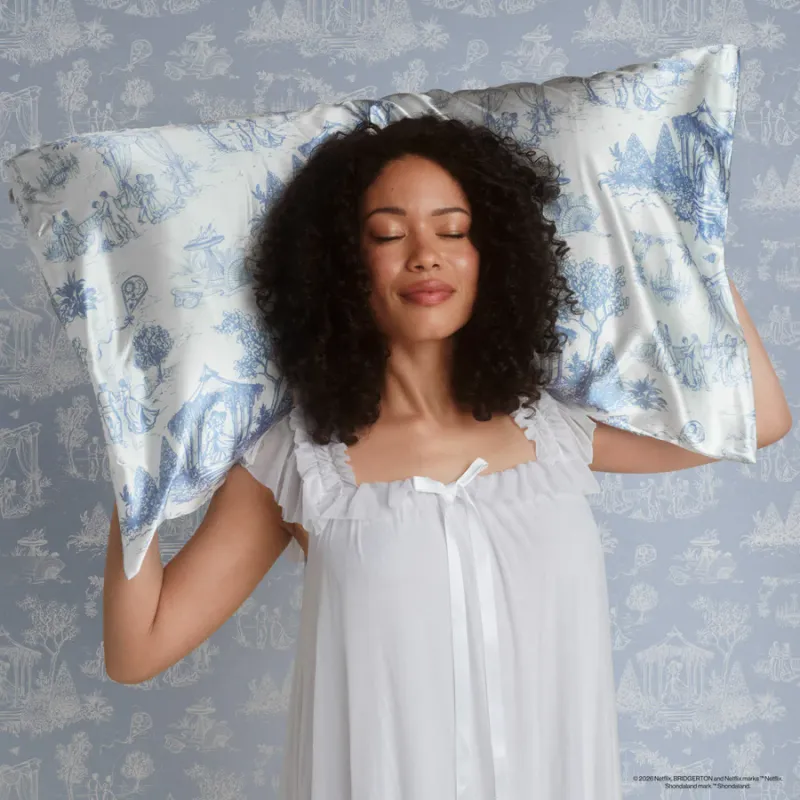 VG Bridgerton Garden Toile King Pillowcase