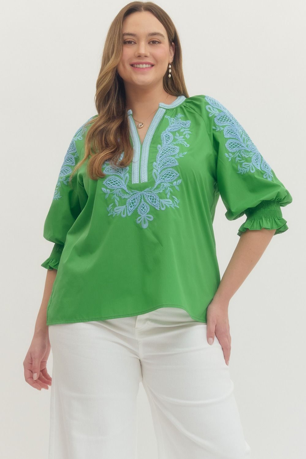 Clover Stitch Top