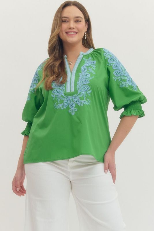 Clover Stitch Top