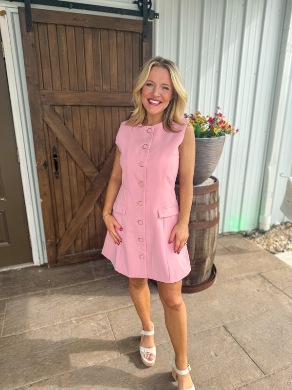 Sweet Tea Pink Dress