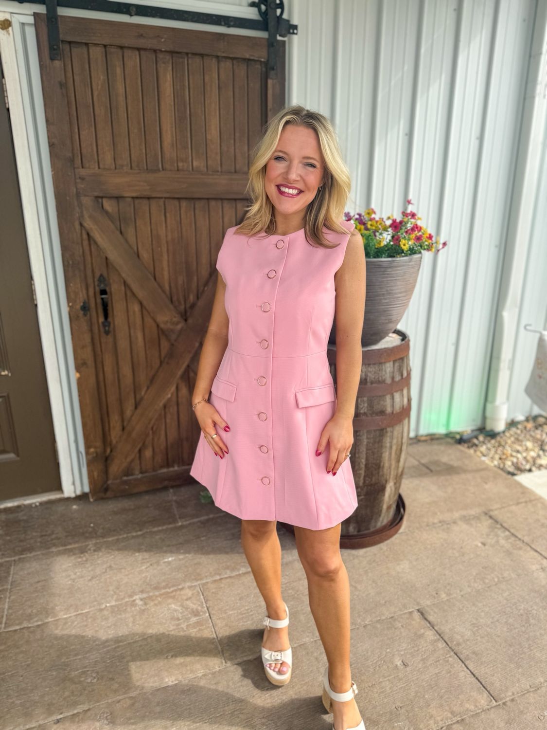 Sweet Tea Pink Dress