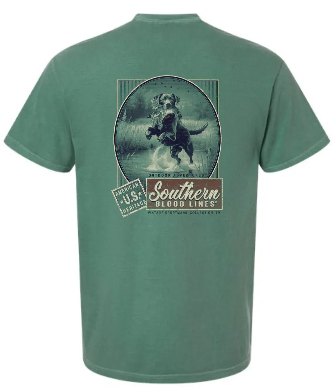 Action Dog Southern Blood Lines-Lt Green