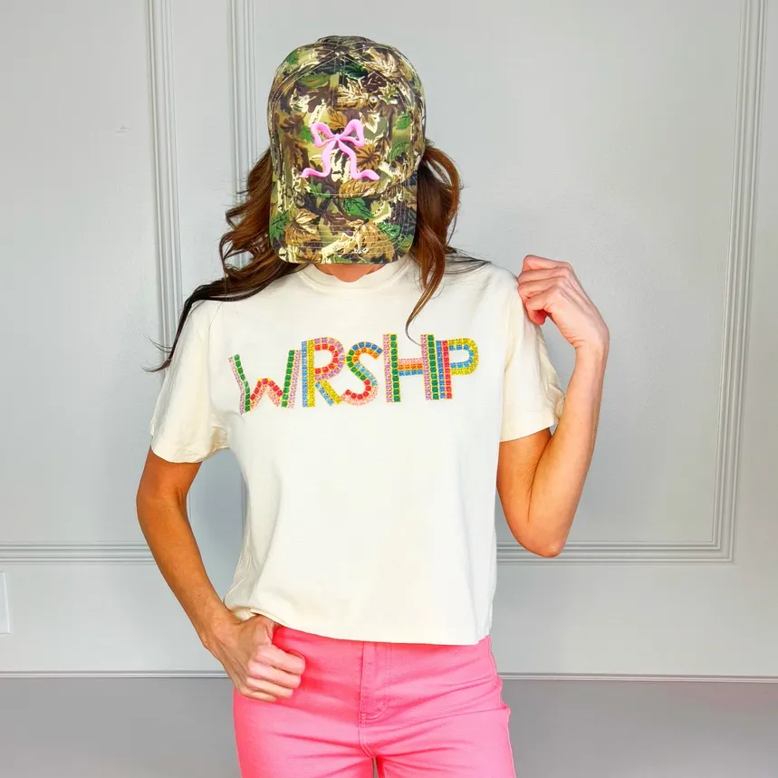 RD Worship Crop Tee