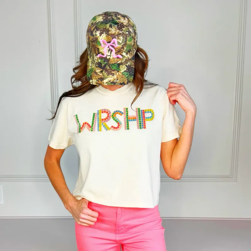 RD Worship Crop Tee