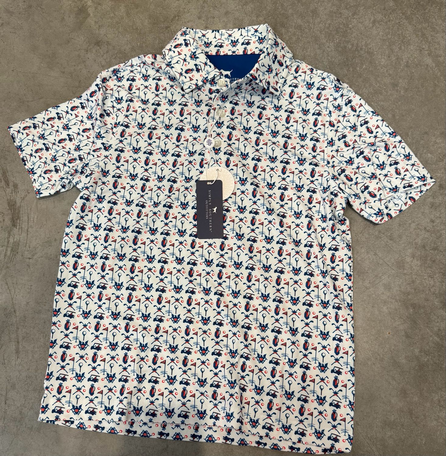 RM Water Dude Polo WH