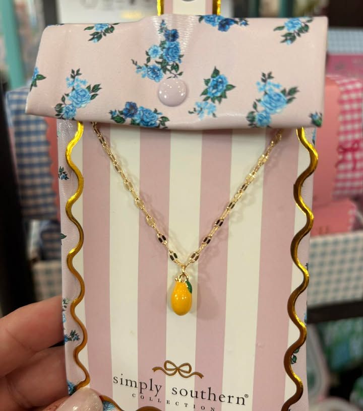 RM Simply Southern Necklace Lemon