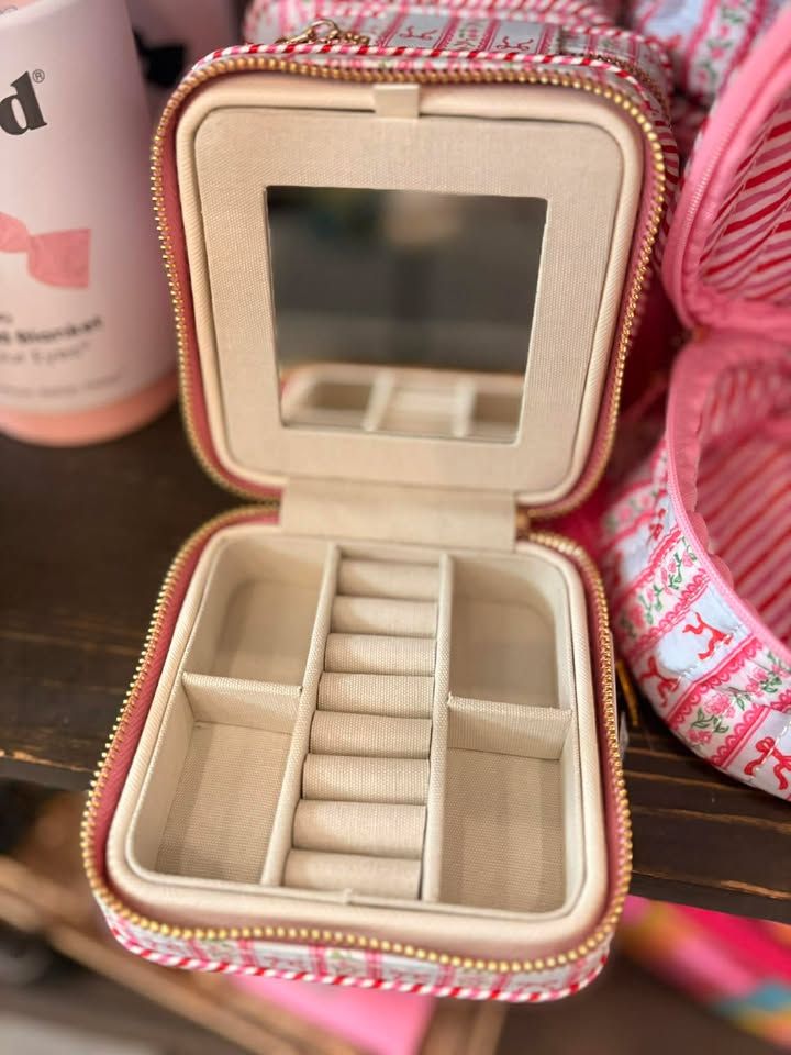 RM Jewelry Case Pink Bow