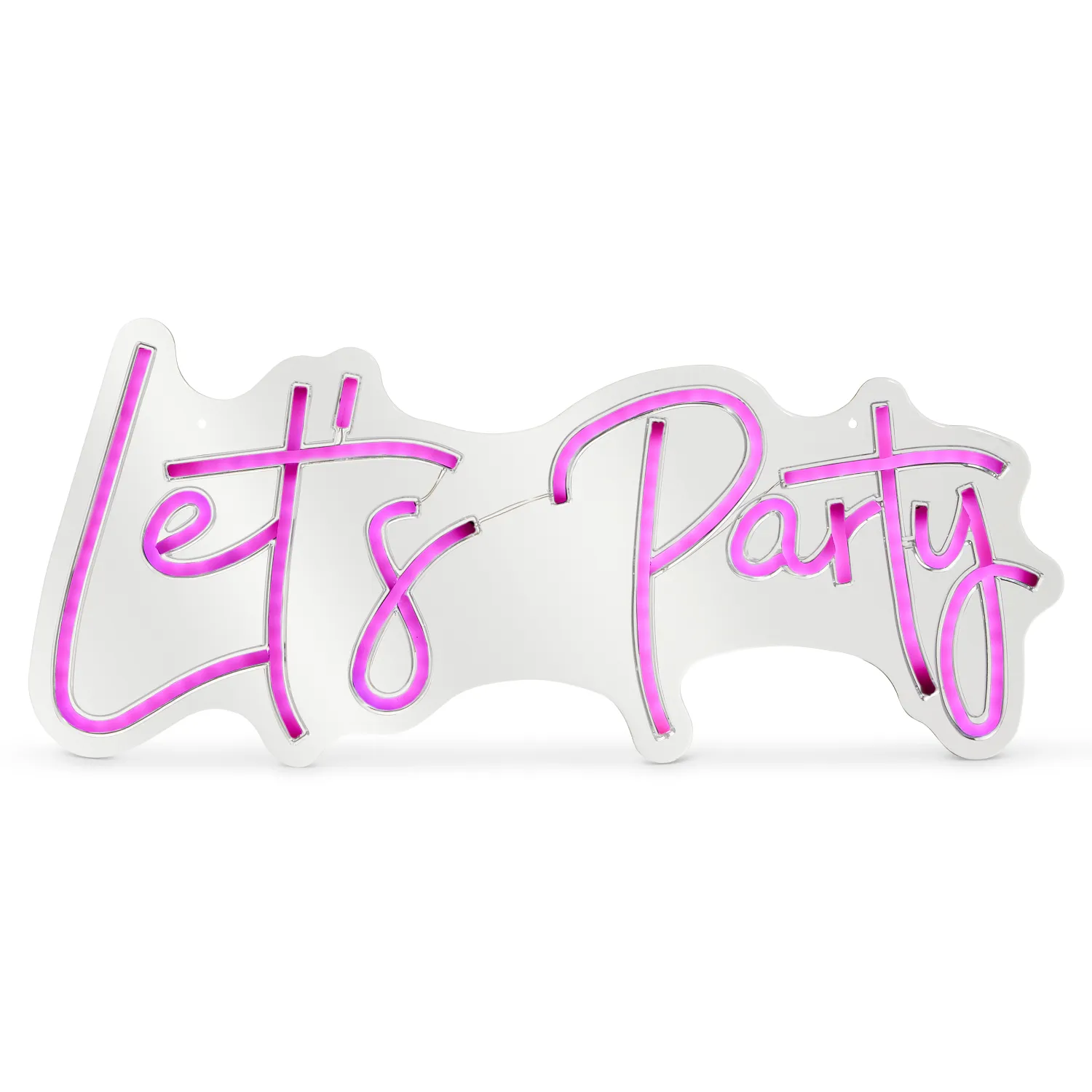 19.5" Let's Party Neon Sign