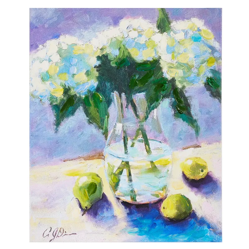 21.5" Petals &amp; Pears Wall Art