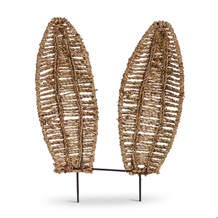 15" Woven Bunny Ear Stake