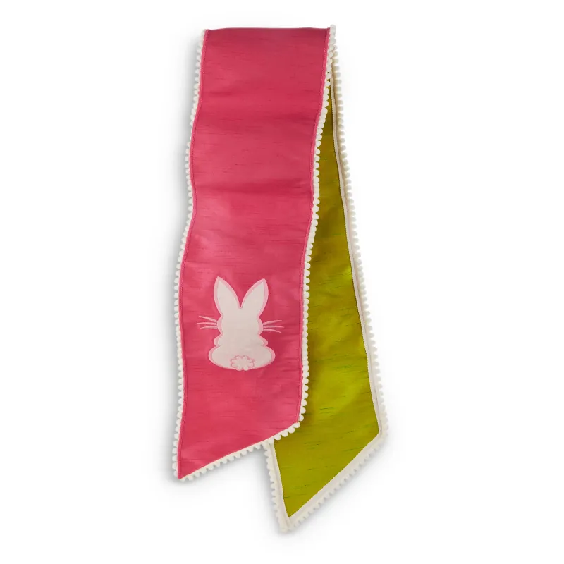 54" Bunny Wired Wreath Sash