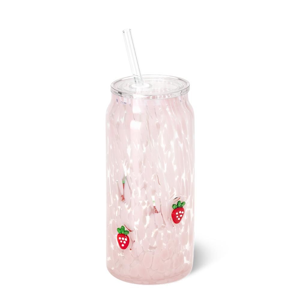 Strawberry Shortcake Charm Glass 23oz
