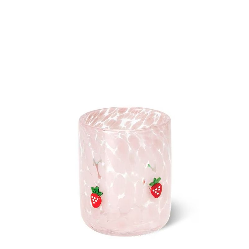 Strawberry Shortcake Charm Glass 17oz