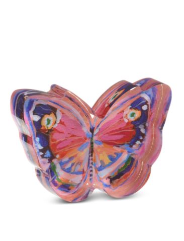 5.25" Springtime Orange Flutter Acrylic