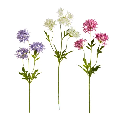 29" Lily of the Nile Purple Spray