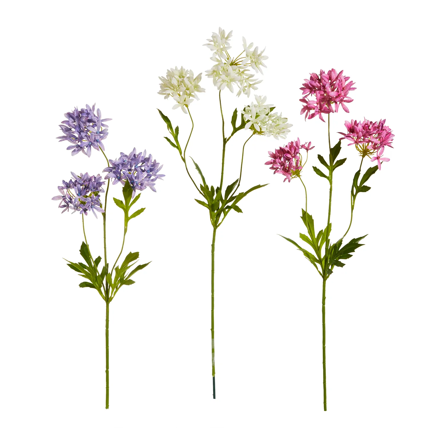 29" Lily of the Nile White Spray