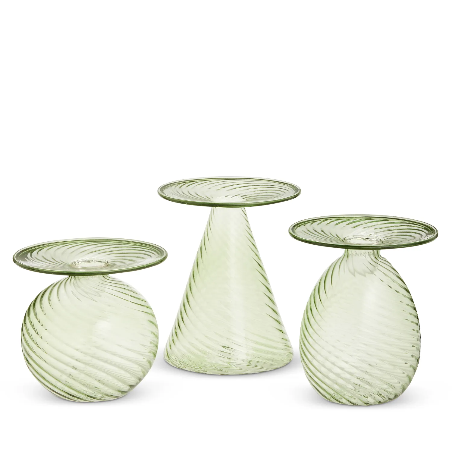 Sage Green Candle Holder