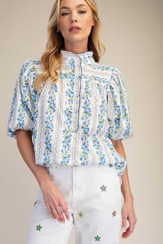 CH Heirloom Floral Top