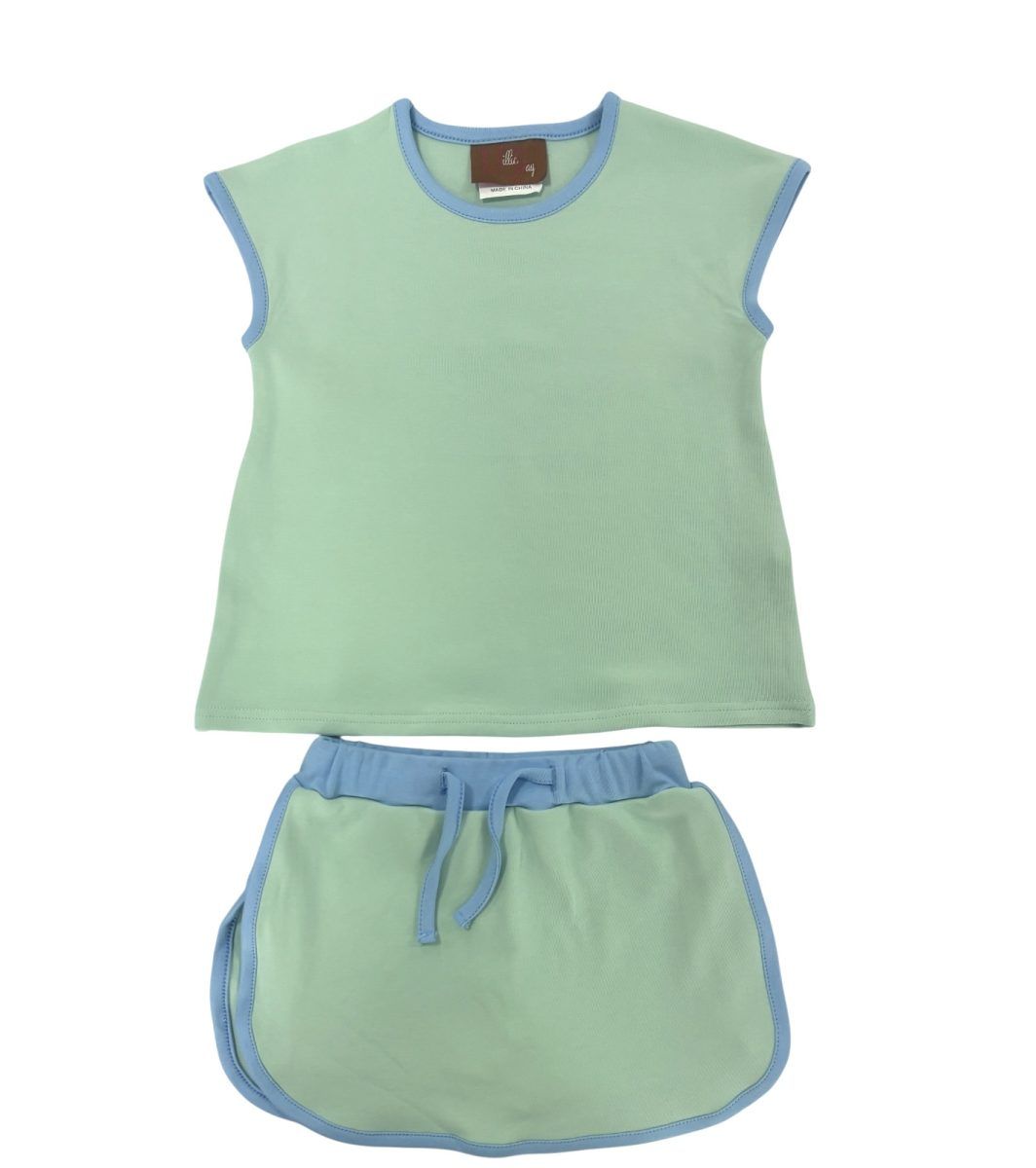CH Aria Skort Set-Mint