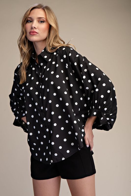 CH City Chic Dot Top