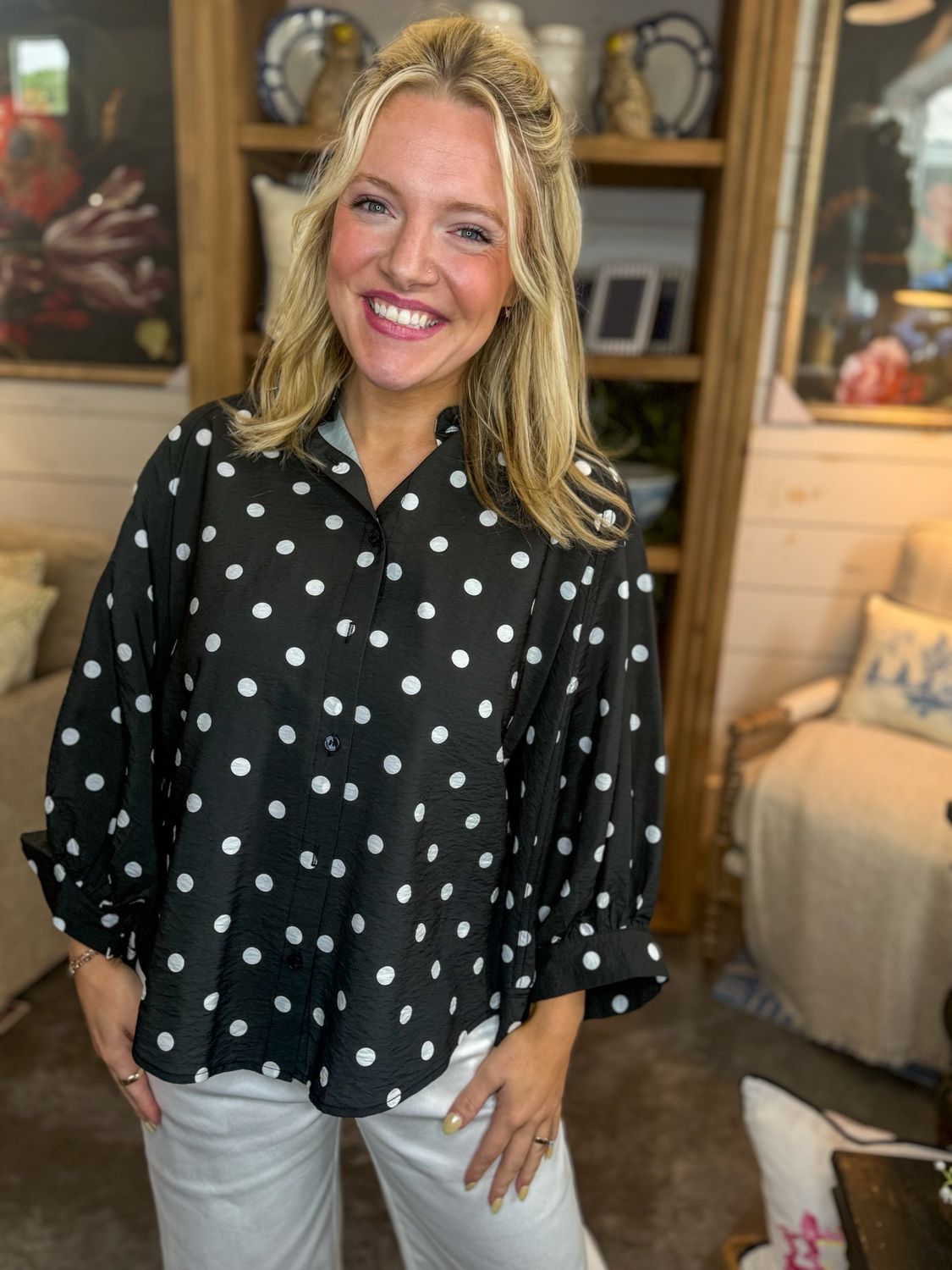 CH City Chic Dot Top