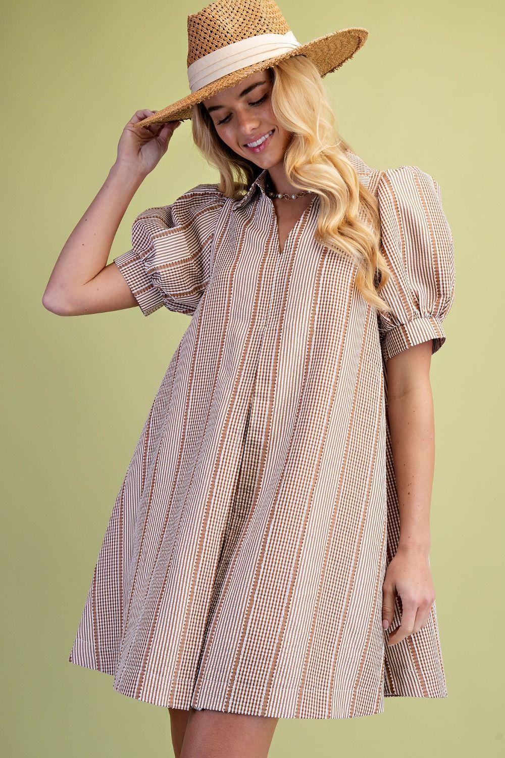 Mocha Meadow Dress