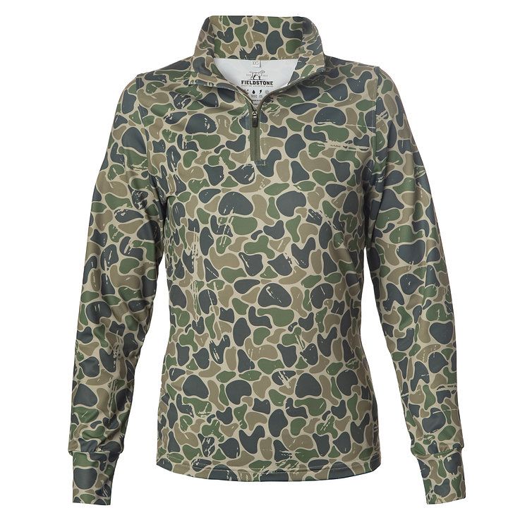 Backwoods Women's Perf Quarter Zip