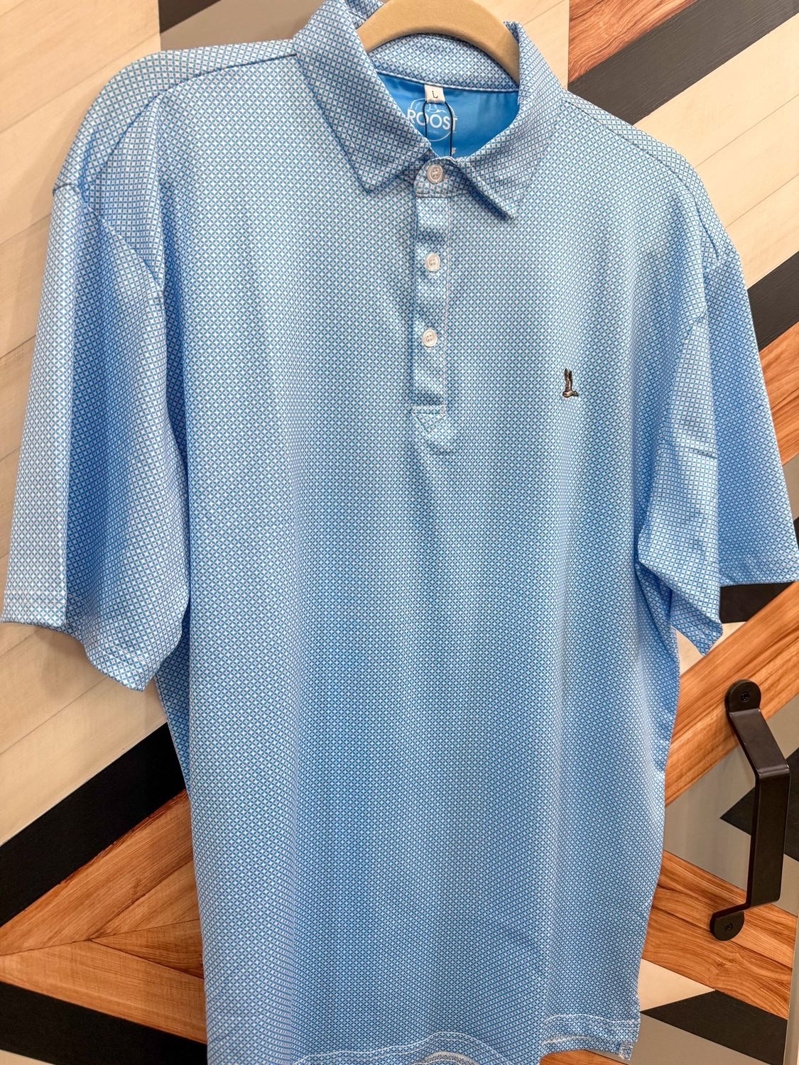 Flyway Polo-Pink/Blue