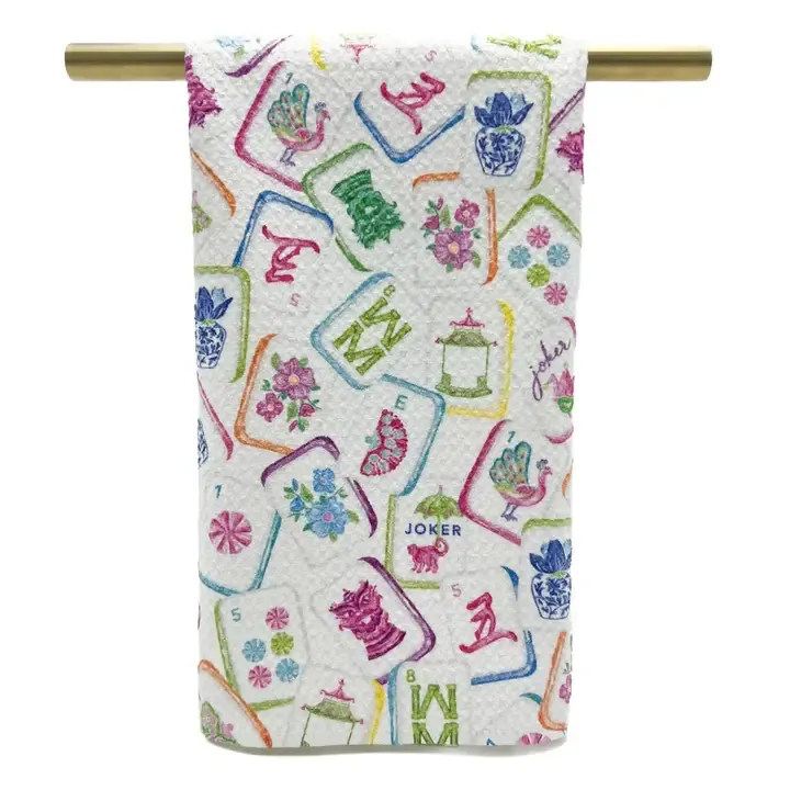 VG Mahjong Tea Towel