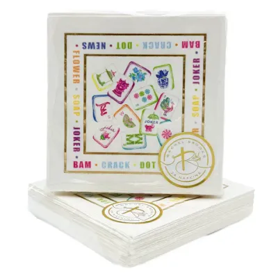 VG Mahjong Tiles Napkins